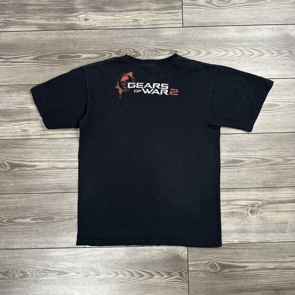 Y2K Gears Of War 2 Video Game Promo T Shirt - Picture 2 of 5
